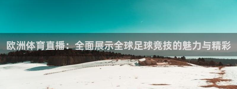 欧洲体育直播：全面展示全球足球竞技的魅力与精彩