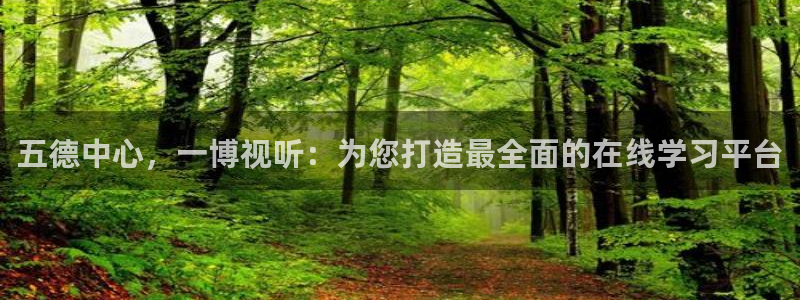 五德中心，一博视听：为您打造最全面的在线学习平台