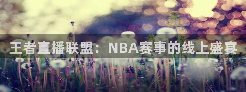 王者直播联盟：NBA赛事的线上盛宴