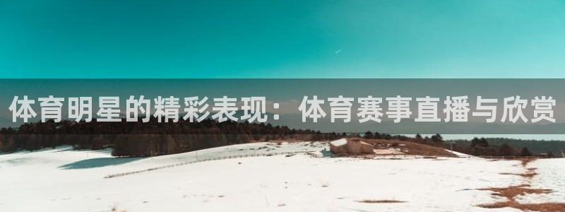 体育明星的精彩表现：体育赛事直播与欣赏