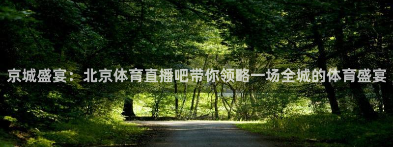京城盛宴：北京体育直播吧带你领略一场全城的体育盛宴